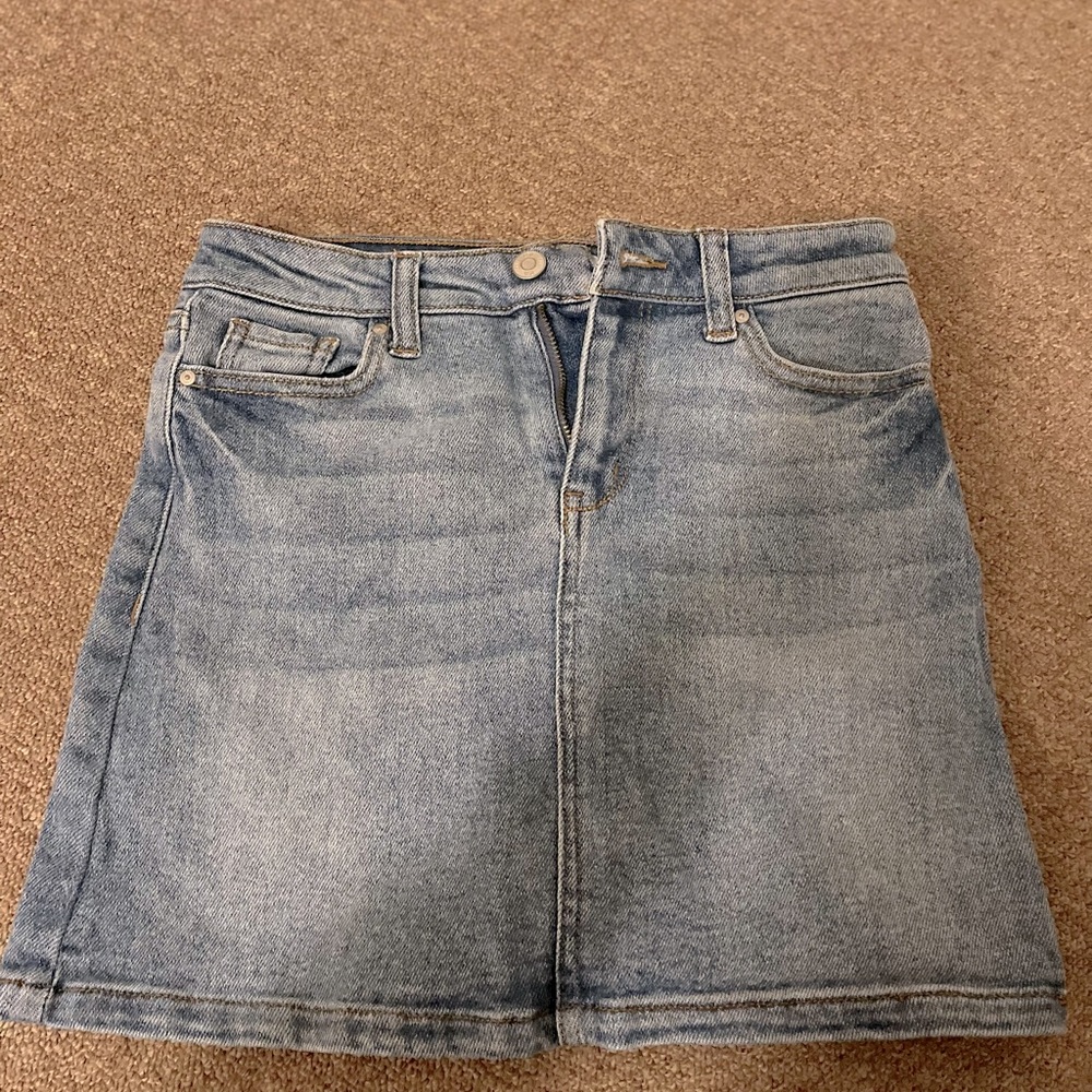 womens jean skirt